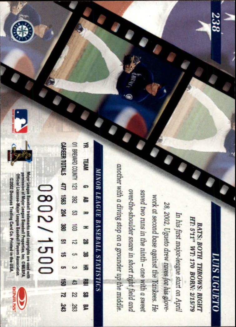B3011- 2002 Studio Baseball Card #s 1-250 +Rookies -You Pick- 15+ FREE US SHIP - Picture 470 of 492