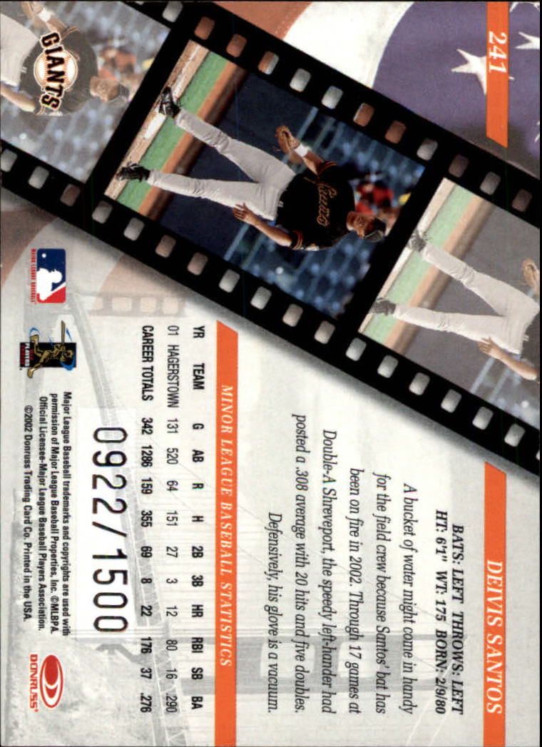 B3011- 2002 Studio Baseball Card #s 1-250 +Rookies -You Pick- 15+ FREE US SHIP - Picture 476 of 492