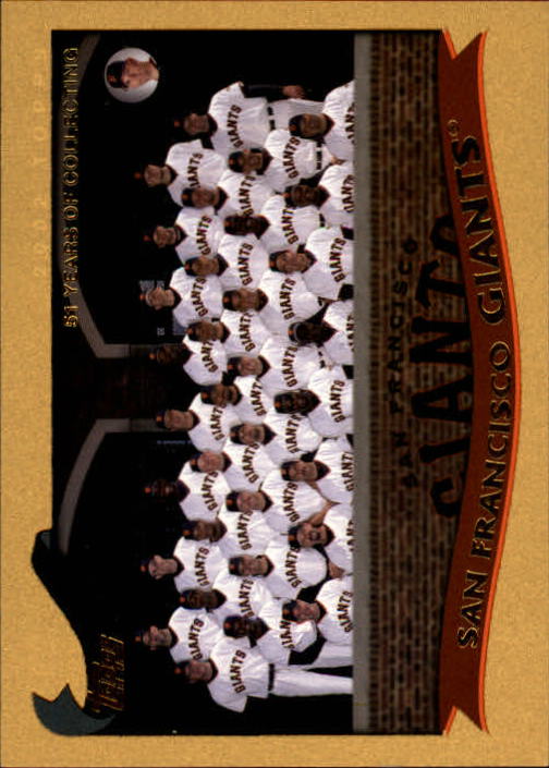2002 Topps Gold #665 San Francisco Giants TC