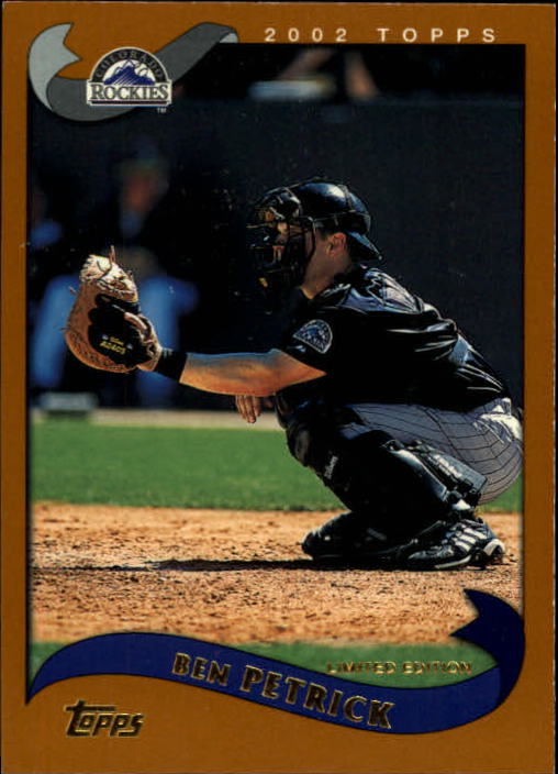 2002 Topps Limited #49 Ben Petrick
