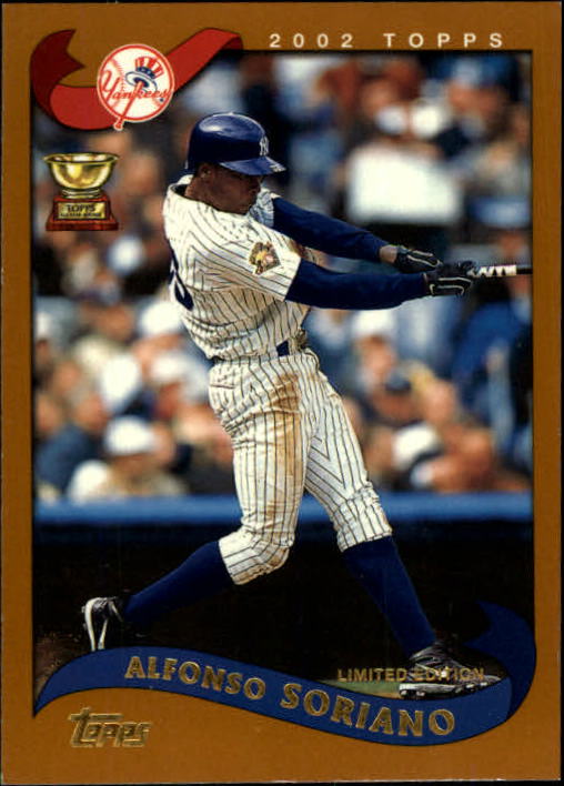 2002 Topps Limited #95 Alfonso Soriano
