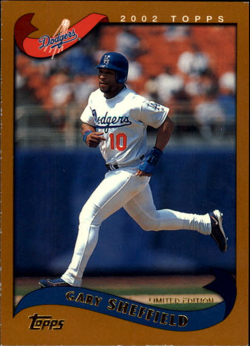 2002 Topps Limited #115 Gary Sheffield