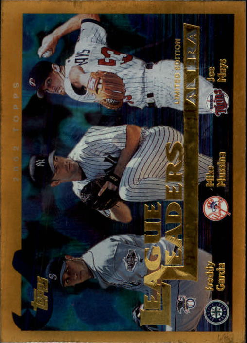 2002 Topps Limited #341 Garcia/Mussina/Mays LL