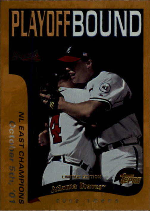 2002 Topps Limited #354 Atlanta Braves PB