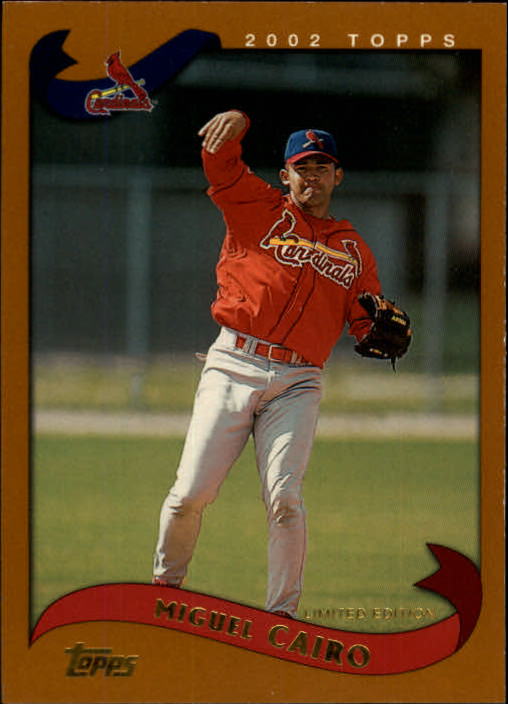 2002 Topps Limited #511 Miguel Cairo