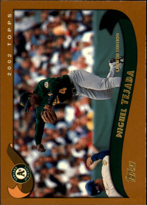 2002 Topps Limited #585 Miguel Tejada