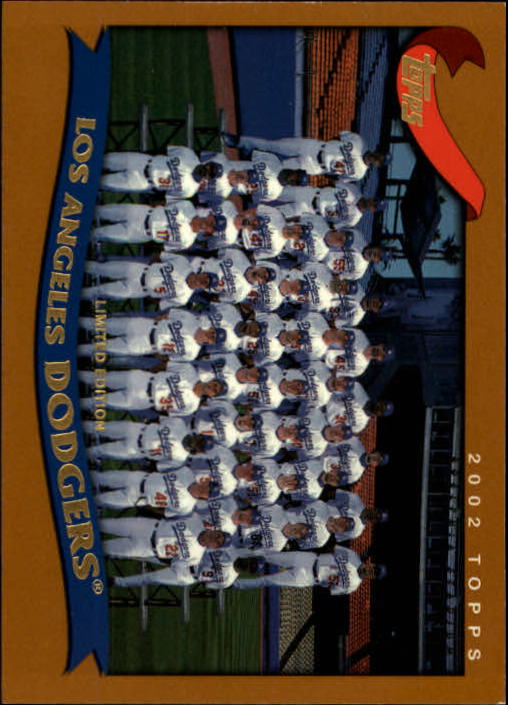 2002 Topps Limited #655 Los Angeles Dodgers TC