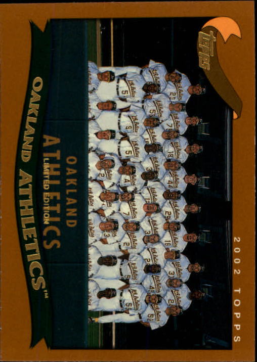 2002 Topps Limited #661 Oakland Athletics TC