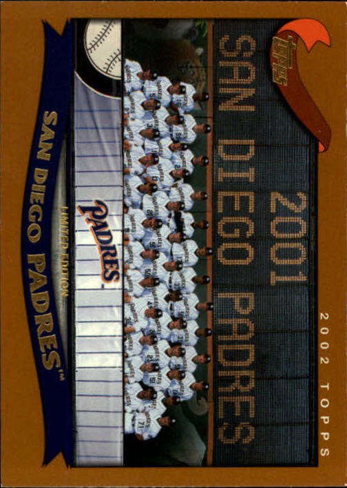 2002 Topps Limited #664 San Diego Padres TC