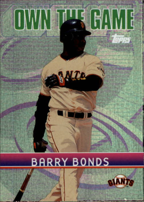 2002 Topps Own the Game #OG17 Barry Bonds