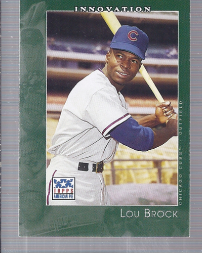 Lou Brock cards (1992-2024) Cardinals Cubs - You Choose