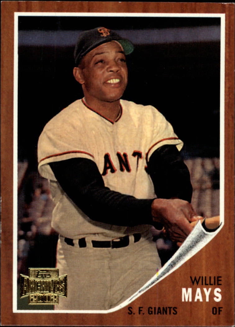 2002 Topps Archives #1 Willie Mays 62