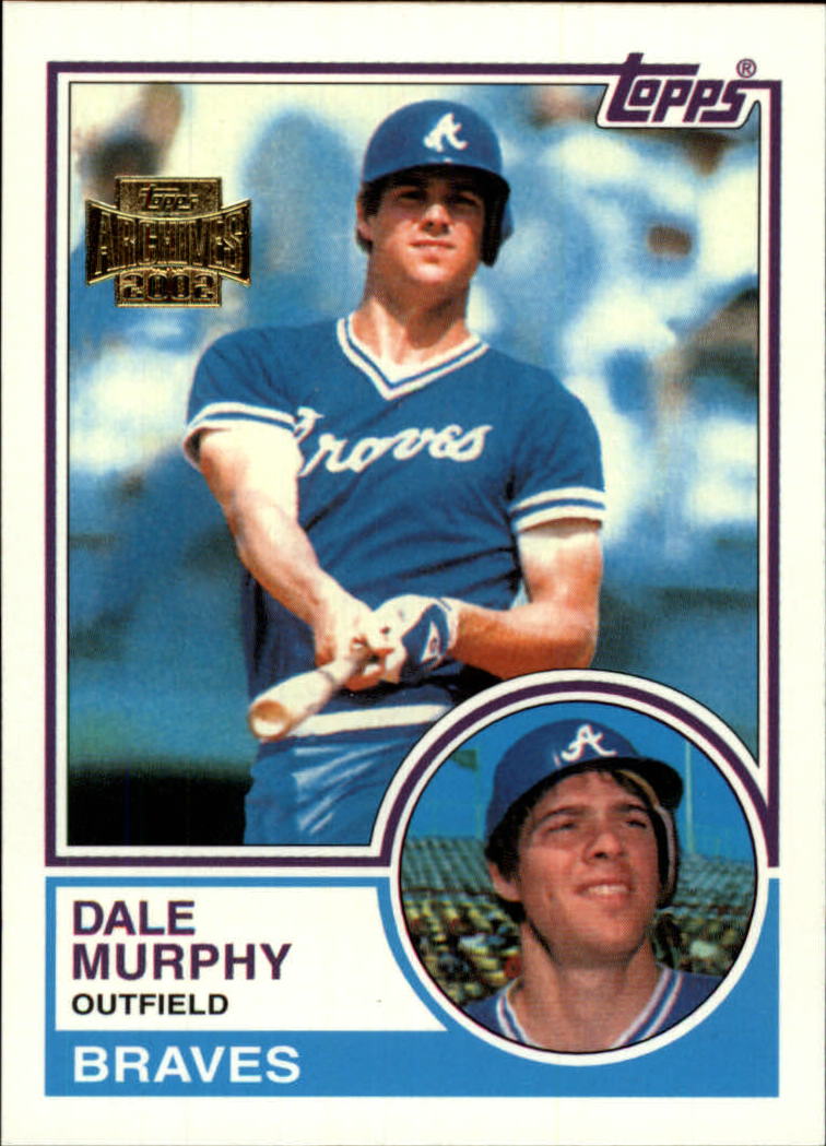 2002 Topps Archives #2 Dale Murphy 83
