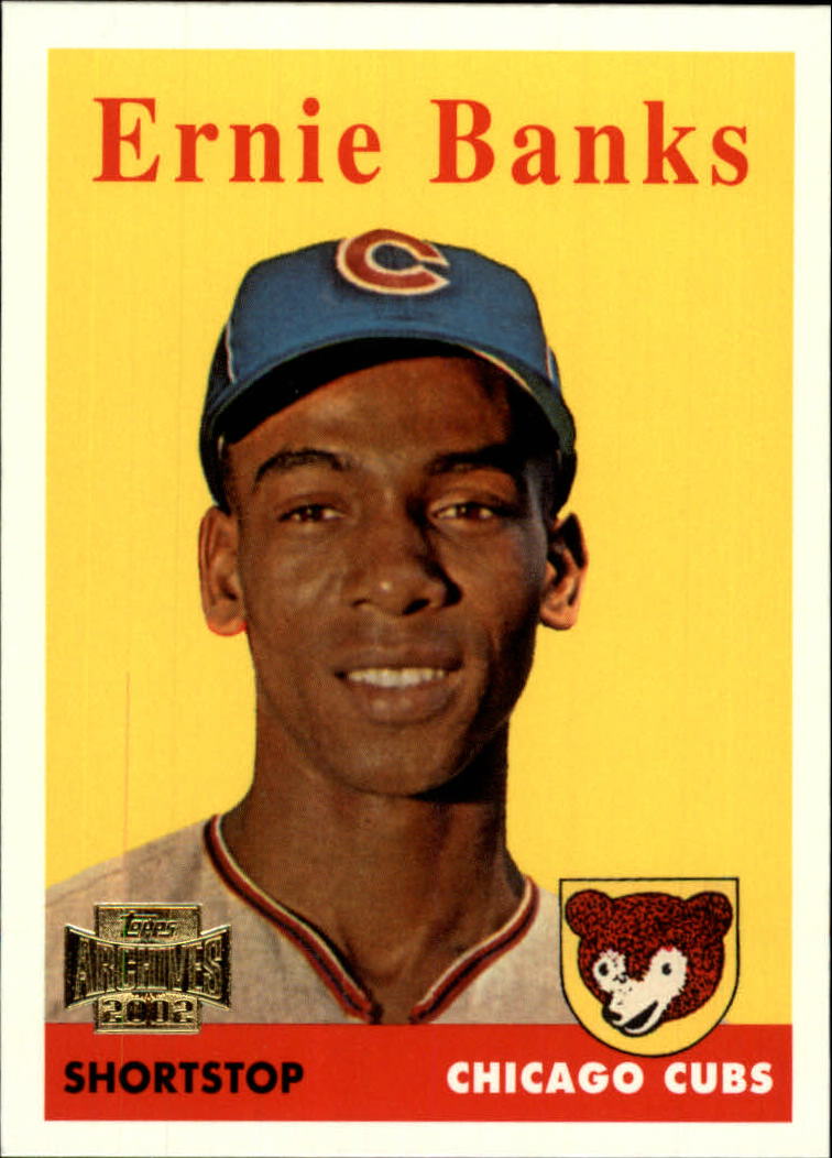 2002 Topps Archives #107 Ernie Banks 58