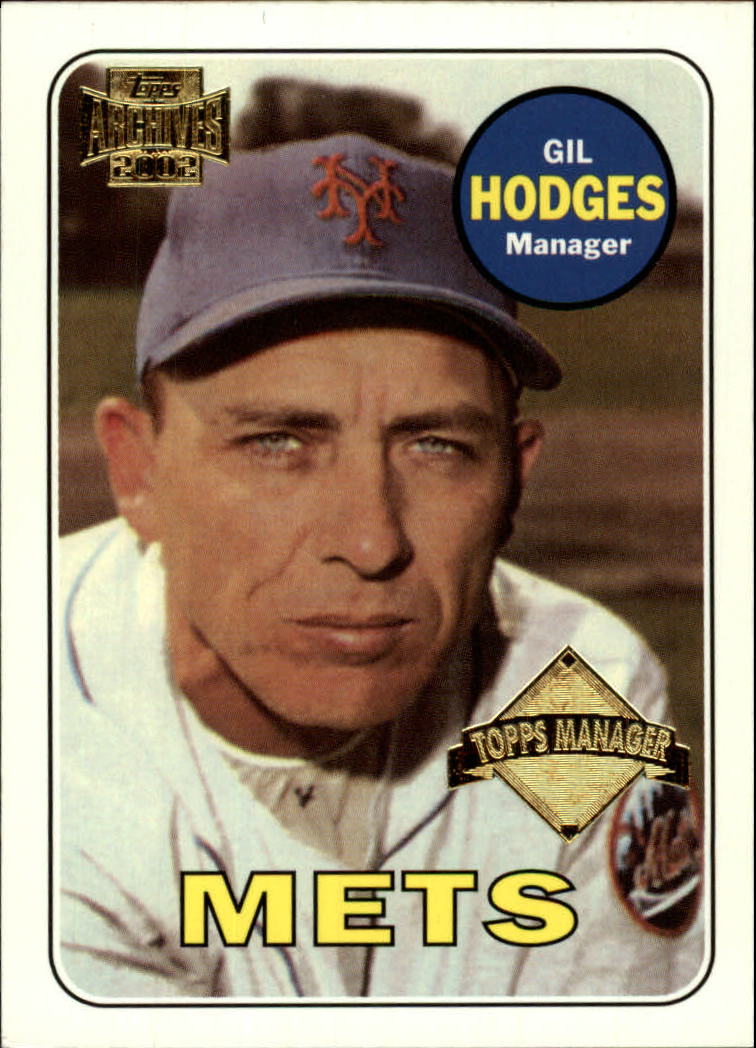 2002 Topps Archives #177 Gil Hodges 69 MG