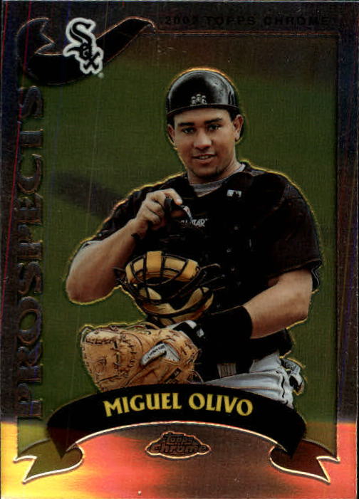 2002 Topps Chrome Traded #T117 Miguel Olivo