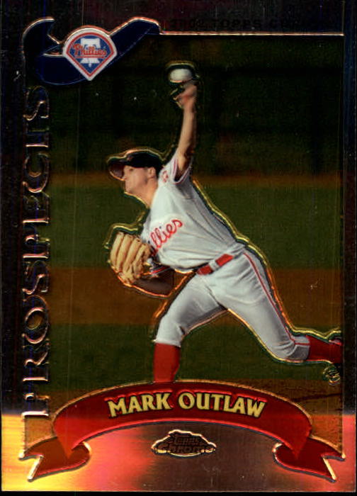 2002 Topps Chrome Traded #T122 Mark Outlaw RC