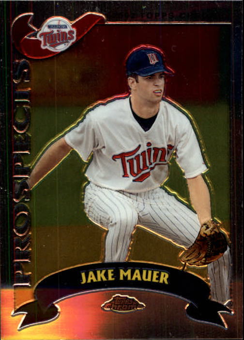 2002 Topps Chrome Traded #T252 Jake Mauer RC