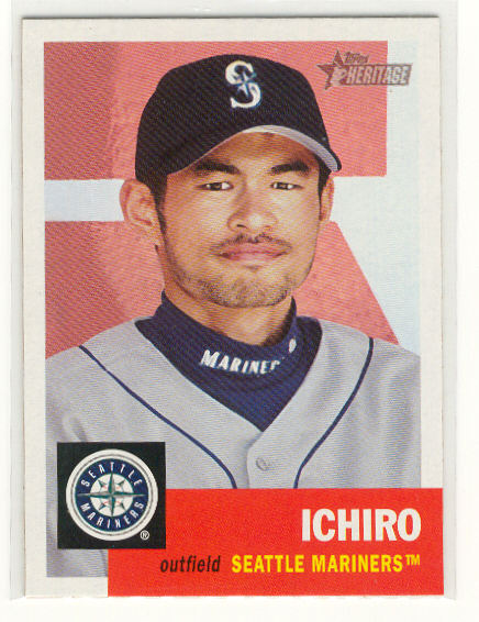2002 Topps Heritage #1 Ichiro Suzuki SP