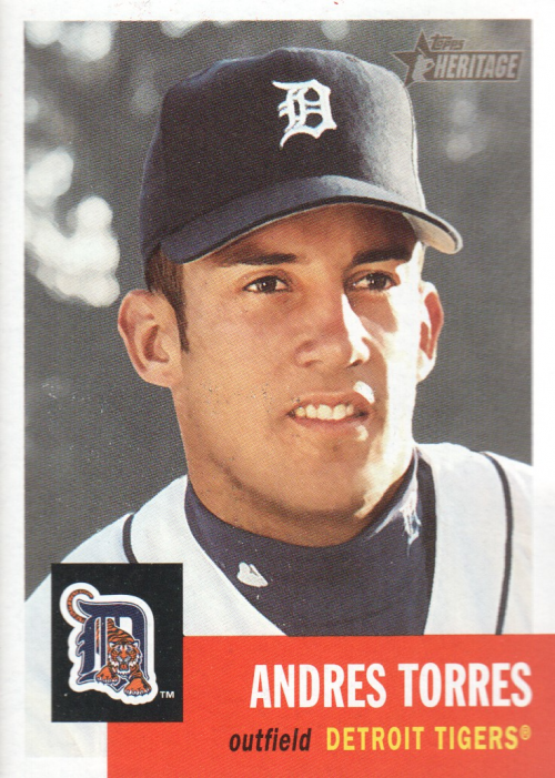 2002 Topps Heritage #144 Andres Torres