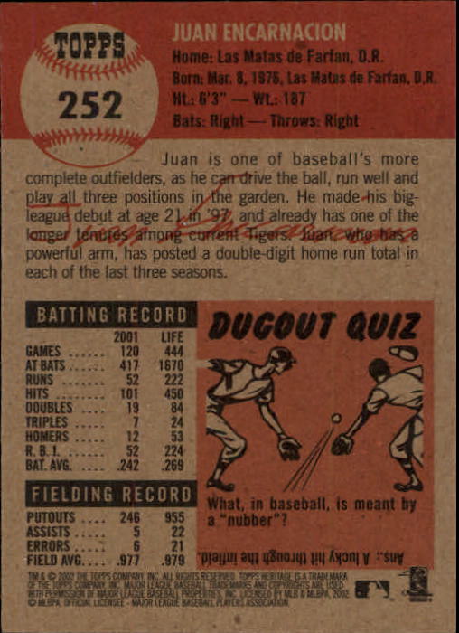 B1593- 2002 Topps Heritage BB #s 245-446 +Inserts -You Pick- 15+ FREE US SHIP - Picture 12 of 282