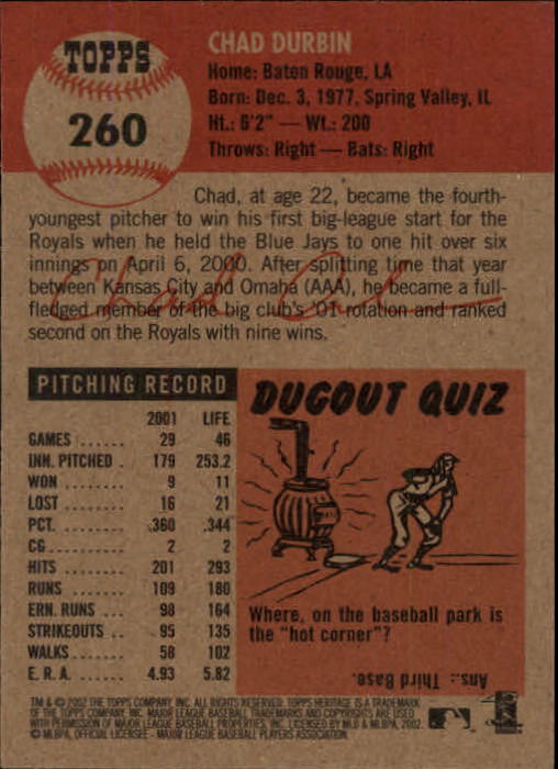 B1593- 2002 Topps Heritage BB #s 245-446 +Inserts -You Pick- 15+ FREE US SHIP - Picture 24 of 282