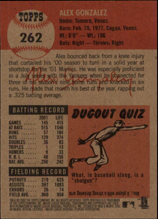B1593- 2002 Topps Heritage BB #s 245-446 +Inserts -You Pick- 15+ FREE US SHIP - Picture 26 of 282