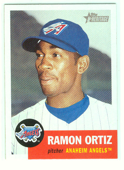 2002 Topps Heritage #383 Ramon Ortiz SP