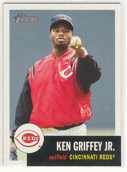 2002 Topps Heritage #386 Ken Griffey Jr. SP