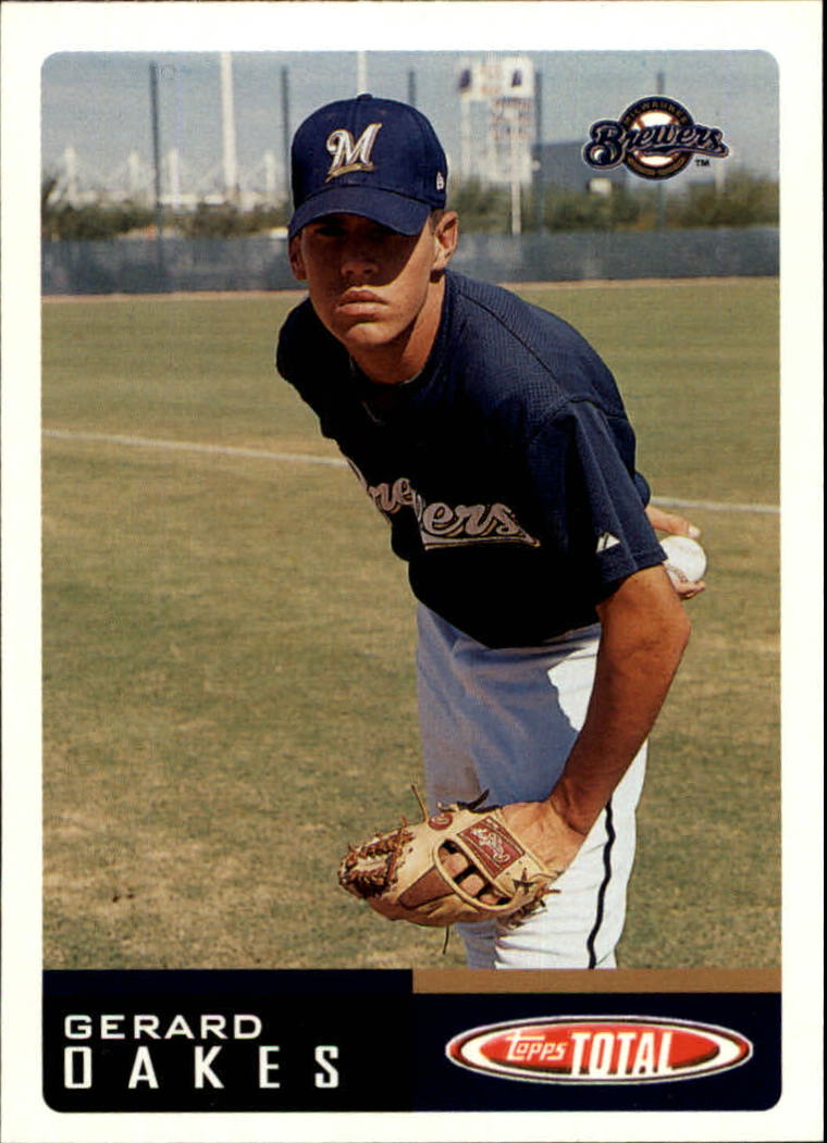 2002 Topps Total #43 Gerard Oakes RC