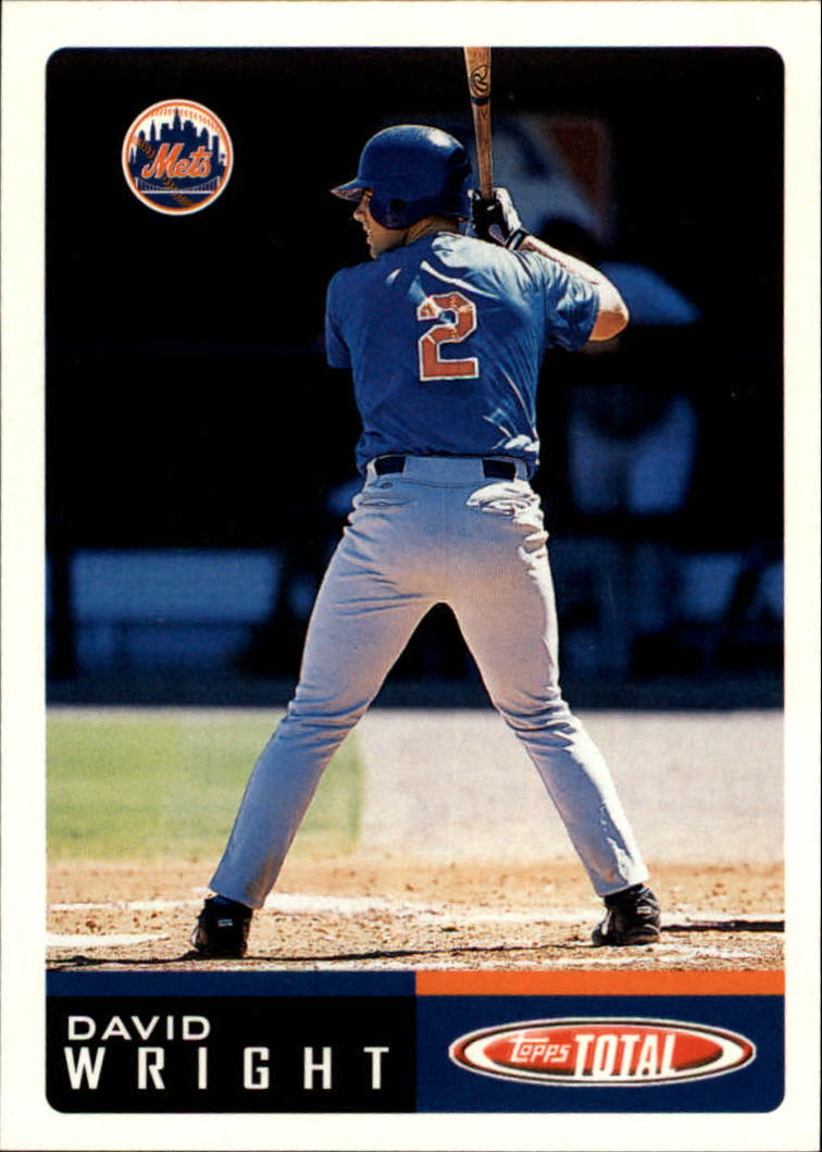 2002 Topps Total #403 David Wright RC