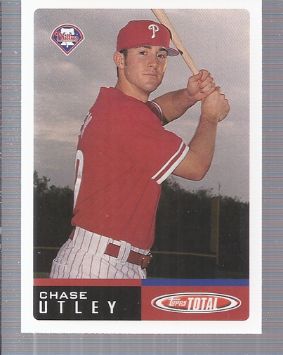 2002 Topps Total #486 Chase Utley - NM-MT