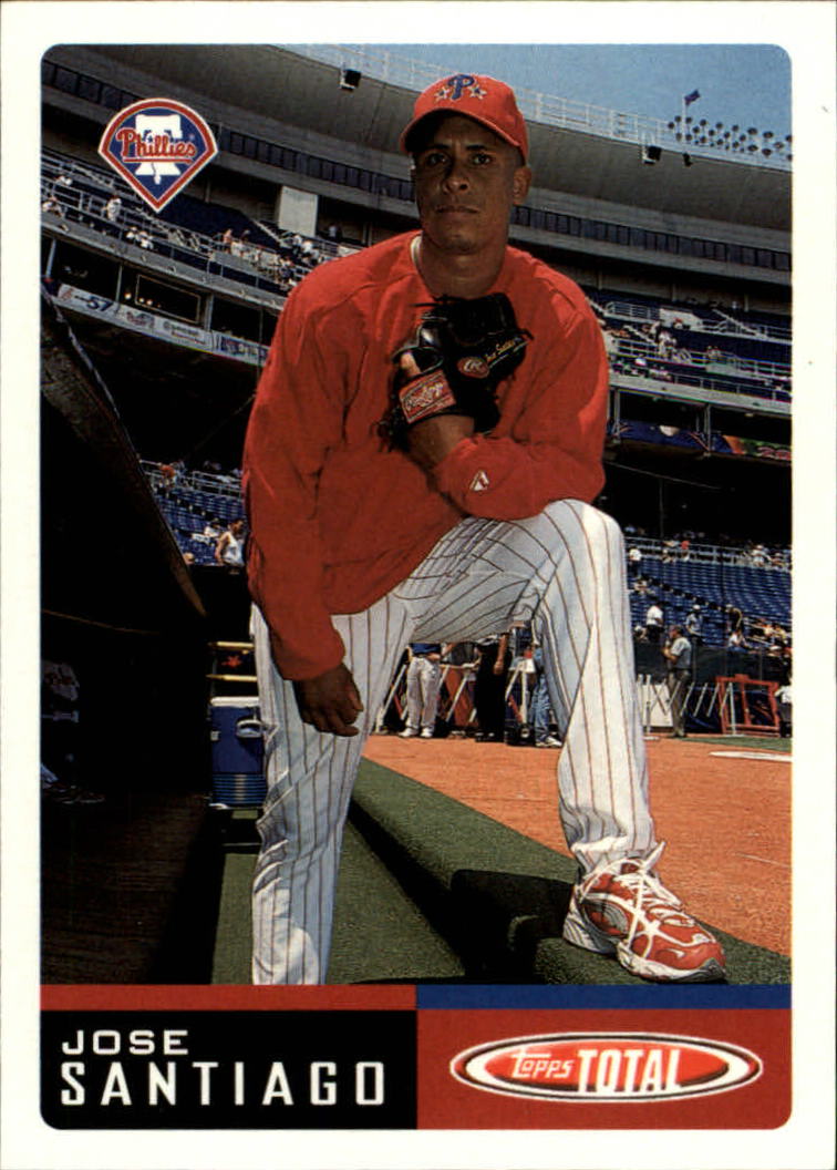 2002 Topps Total #562 Jose Santiago - B1026 - NM-MT