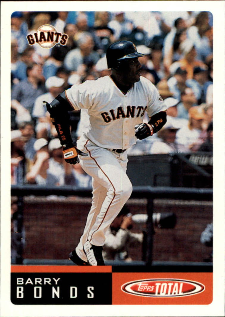 2002 Topps Total #755 Barry Bonds