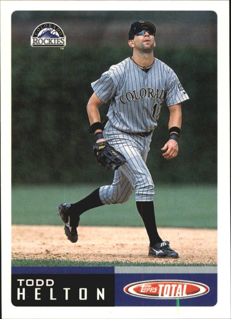 2002 Topps Total Team Checklists #TTC10 Todd Helton