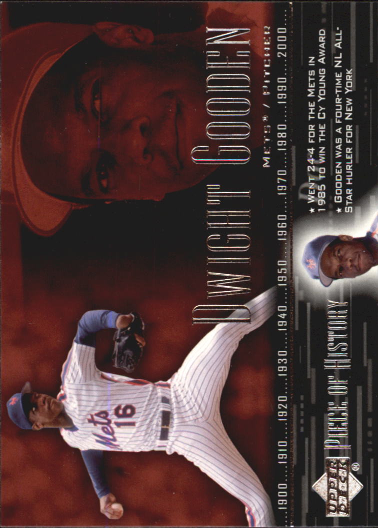 2002 UD Piece of History #77 Dwight Gooden
