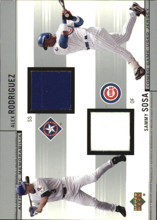 SAMMY SOSA 2005 Fleer Tradition Standouts Game-Worn JERSEY Card #SS Chicago  Cubs Baseball at 's Sports Collectibles Store