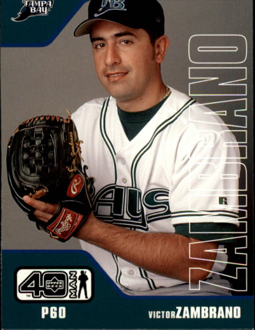 2002 Upper Deck 40-Man #126 Victor Zambrano