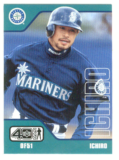 2002 Upper Deck 40-Man #163 Ichiro Suzuki