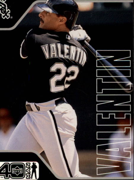 2002 Upper Deck 40-Man #408 Jose Valentin