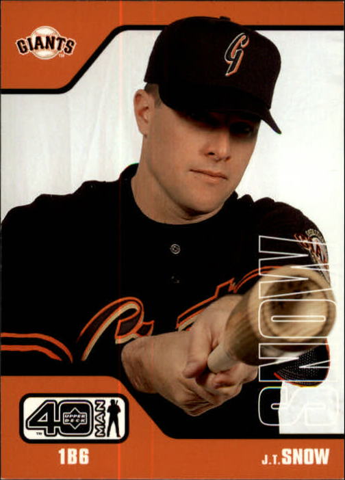 2002 Upper Deck 40-Man Baseball “Main Set” Cards #751 to #1000