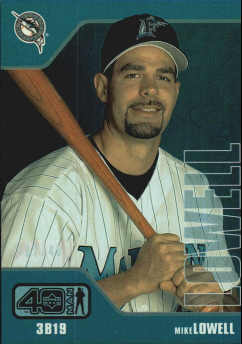 2002 Upper Deck 40-Man Electric Rainbow #787 Mike Lowell