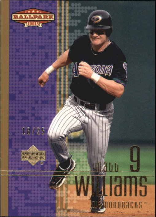 2002 Upper Deck Ballpark Idols Gold #131 Matt Williams