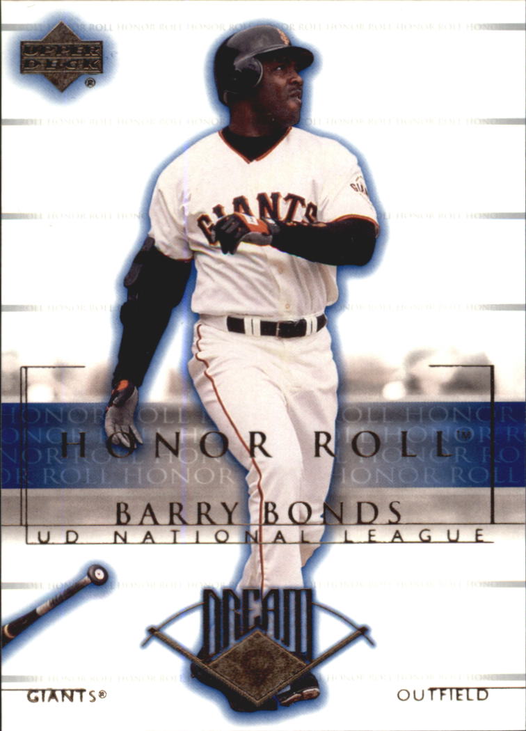 2002 Upper Deck Honor Roll #7 Barry Bonds NLD9