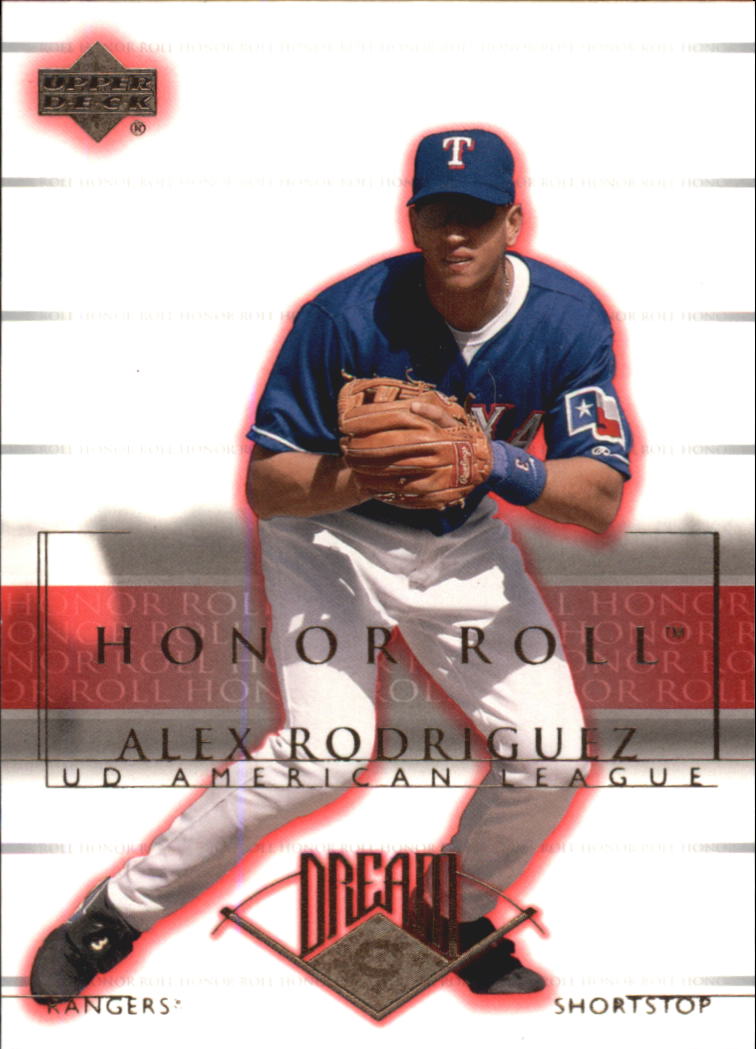 2002 Upper Deck Honor Roll #15 Alex Rodriguez ALD9