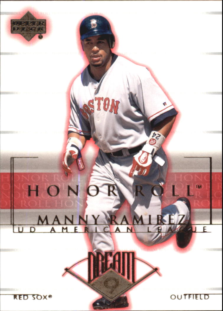 2002 Upper Deck Honor Roll #16 Manny Ramirez ALD9