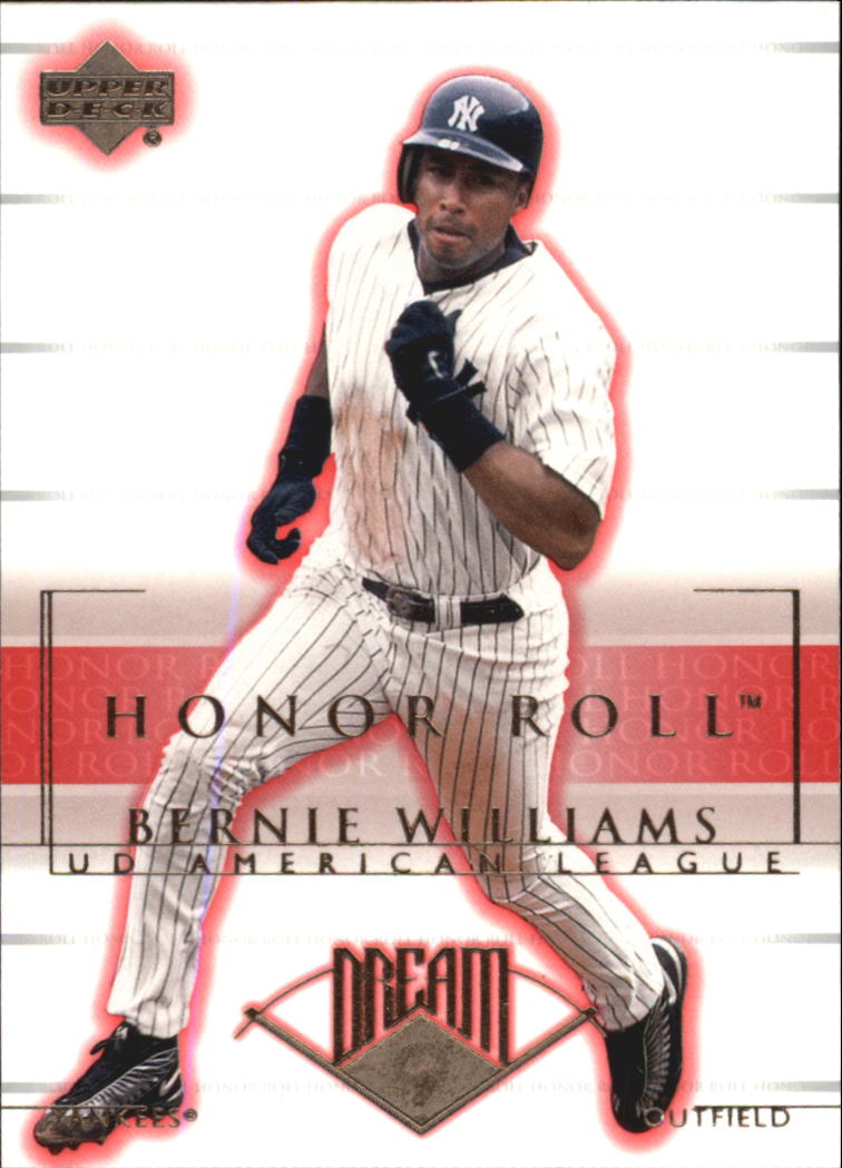 2002 Upper Deck BERNIE WILLIAMS Jersey New York Yankees