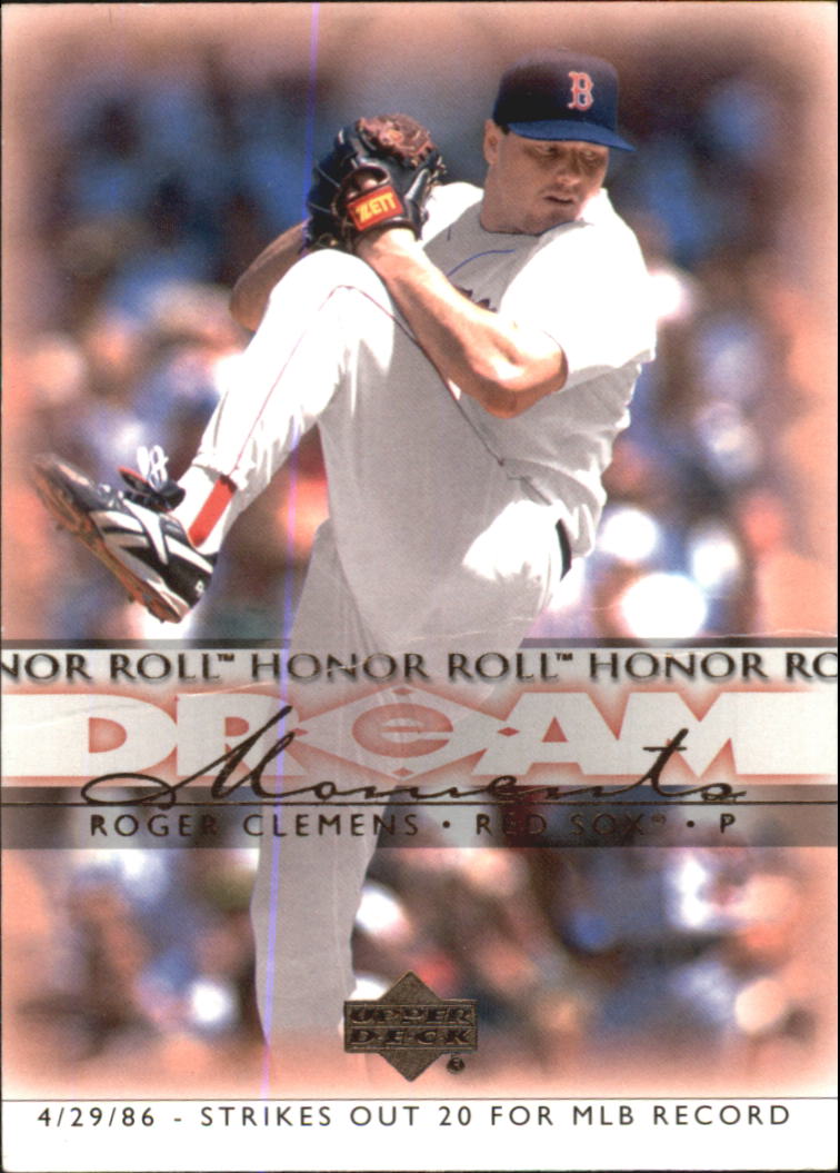 Roger Clemens cards (1987-2022) Red Sox Yankees Blue Jays Astros - You Choose - Picture 261 of 356