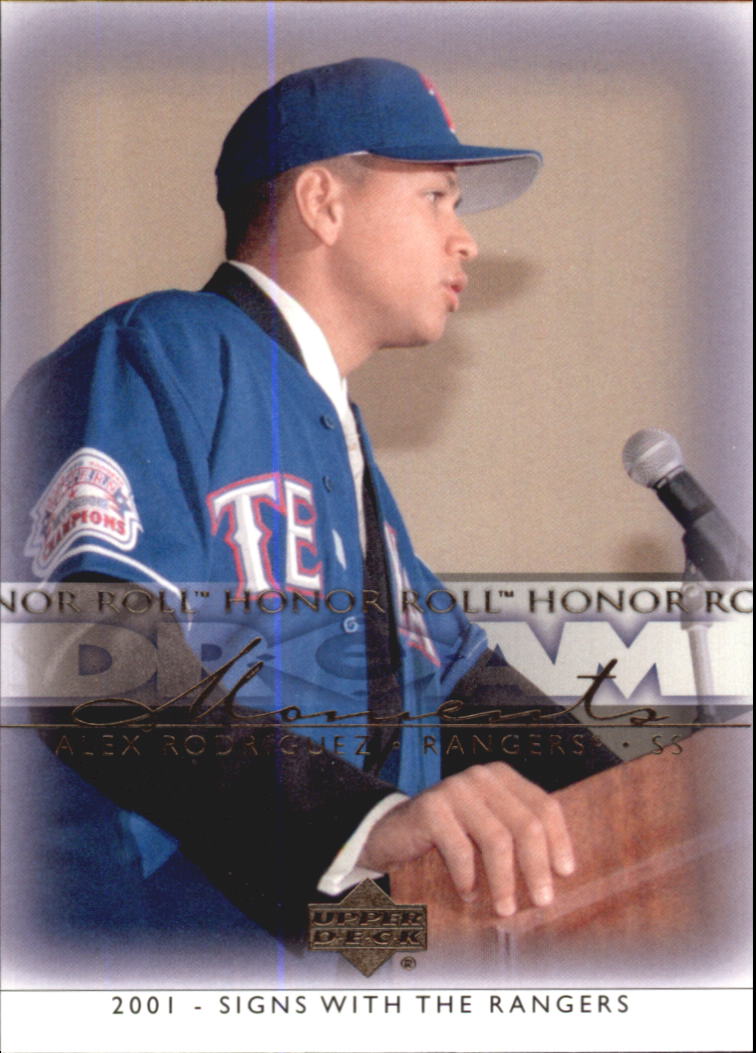 2002 Upper Deck Honor Roll #86 Alex Rodriguez