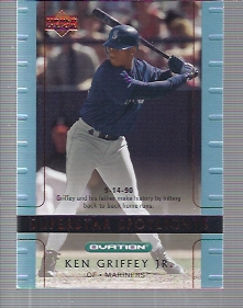 2002 Upper Deck Ovation #95 Ken Griffey Jr. SS